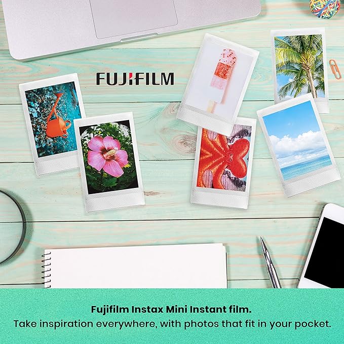 FUJIFILM INSTAX MINI 12 Instant Film Camera (Lilac Purple) + Accessories