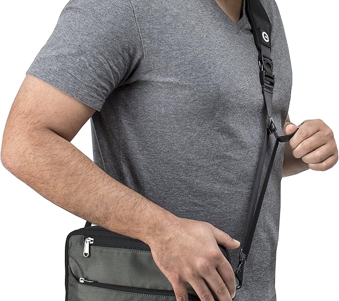 Custom SLR Air Strap: Padded Shoulder Strap Replacement for Messenger, Duffle, Laptop, and Gym Bags