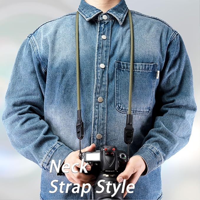 Camera Strap Rope,Quick Release Vintage Cute QD Nylon Neck Shoulder Straps for Photographers Film DSLR