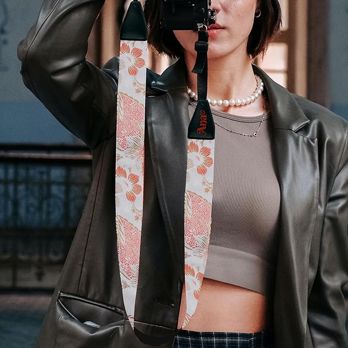 Art Tribute Camera Strap for All DSLR and Mirrorless Cameras. Photographers Strap Neck, Shoulder & Crossbody Camera Strap