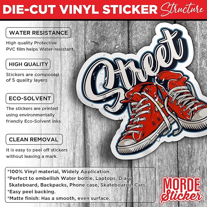 Custom Sticker with Your Image Photo Text or Logo Decal Labels, Personalized Safe Label for Business Logo Image Stickers Waterproof Die-Cut Vinyl Stickers for Water Bottle Laptop Hardhat Sticker