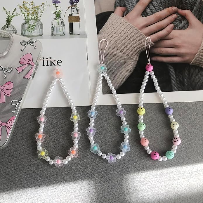Phone Charm Strap Cute Phone Lanyard Wrist Strap Bracelet Accessories for Digital Camera,Keychain,Bag