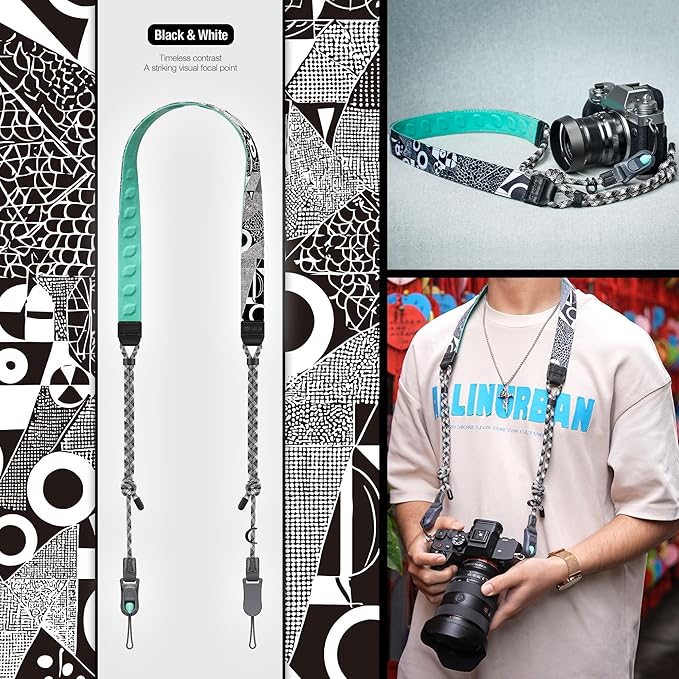 LEOFOTO Adjustable Camera Strap for Photographers