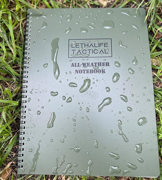 All Weather Field Notebook, Full Size, 8.5x11, Fully Waterproof