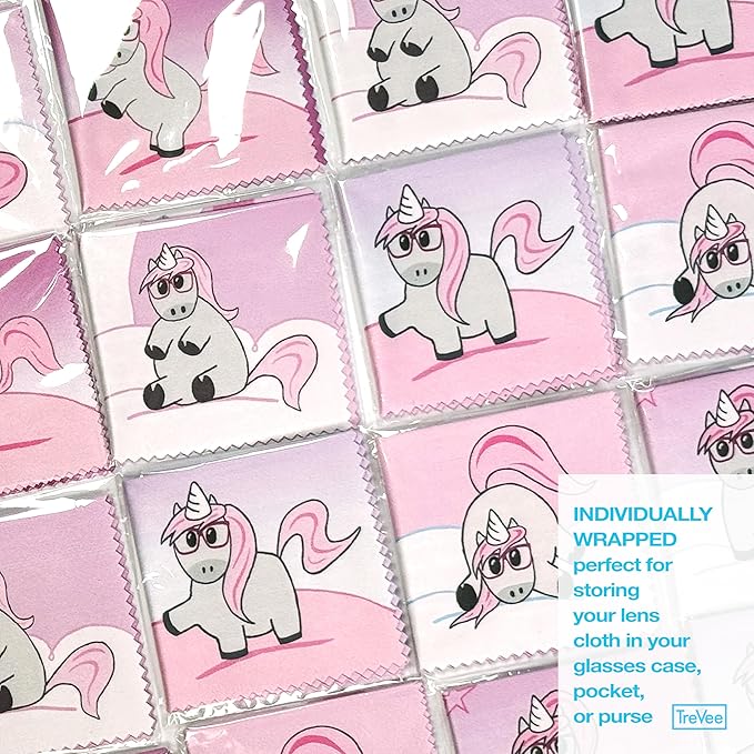 Cute Lens Cleaning Cloth (Unicorn)