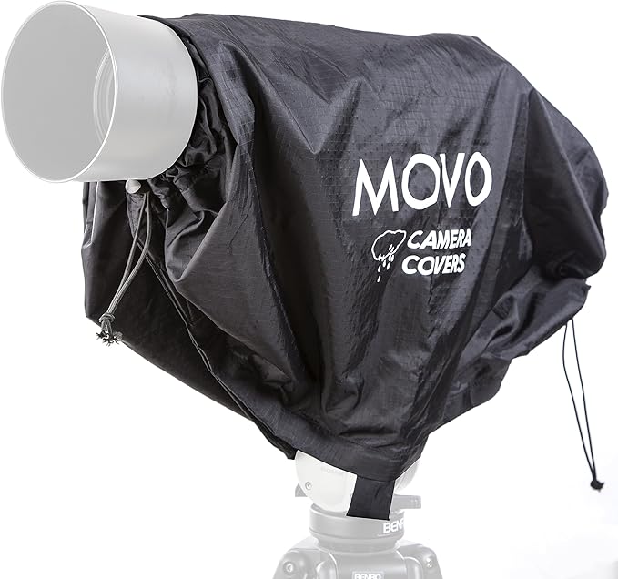 Movo CRC27 Storm Raincover Protector for DSLR Cameras, Lenses, Photographic Equipment (Large Size: 27 x 14.5)