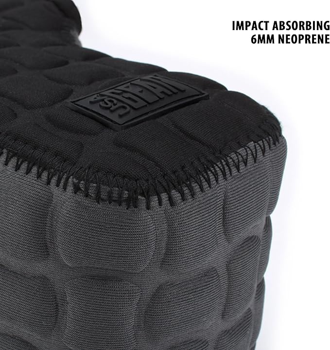 USA Gear Camera Sleeve (Medium) for Compact SLRs Compatible with Canon EOS R100 Nikon Z30 Sony ZV-E10, and more - Padded Neoprene DSLR Case with Zipper Accessory Pocket & Belt Loop (Deluxe Gray)