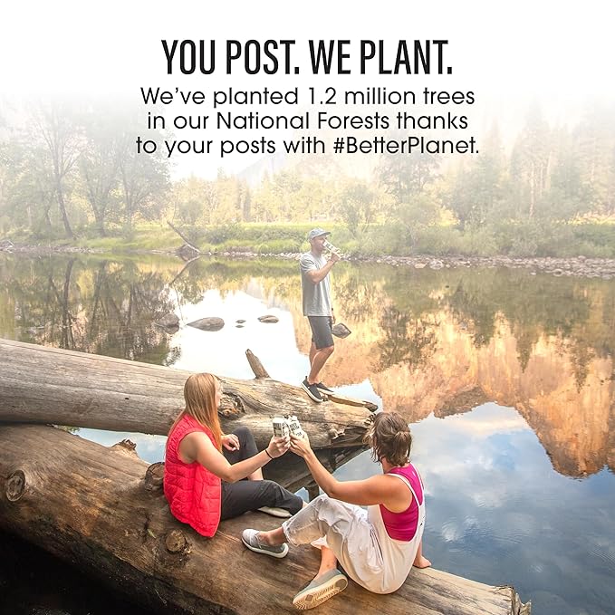 Boxed Water 16.9 oz. (24 Pack) – A Sustainable Alternative — Better Than Premium Plastic Bottles — Purified Drinking Water in Plant-Based Cartons – BPA-Free, Refillable & Recyclable Cartons