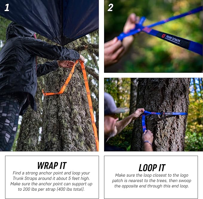 Grand Trunk Hammock Tree Trunk Straps | Hammock Suspension System