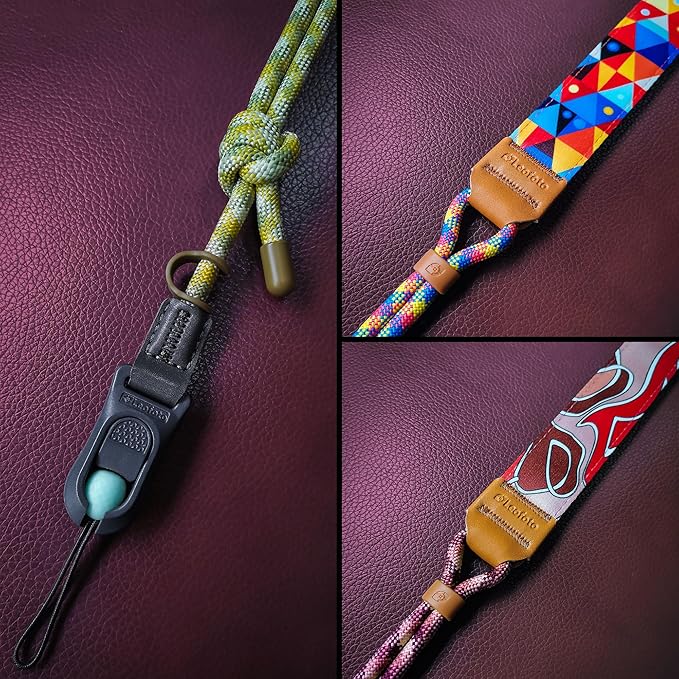 LEOFOTO Adjustable Camera Strap for Photographers