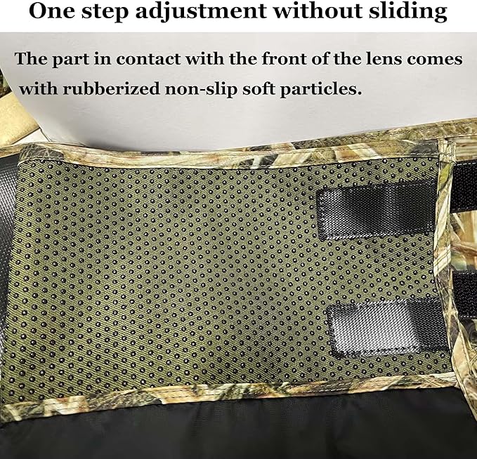 Fujing CHASING BIRDS Camo Waterproof Rain Covers Raincoat M Size for Telephoto,Camera and Lens Compatible with Nikon 180-600, Canon 200-800,Sigma 150-600,Sony FE 300 (Grass camo, M)