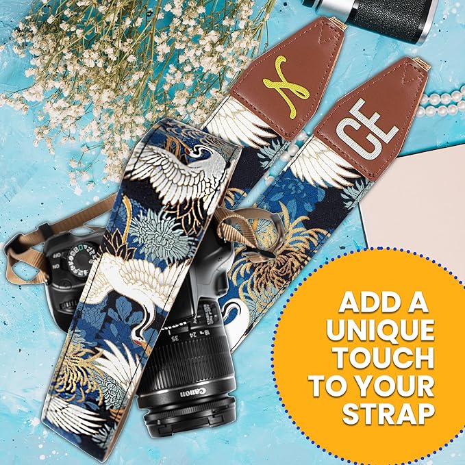 Art Tribute Camera Strap for All DSLR and Mirrorless Cameras. Photographers Strap Neck, Shoulder & Crossbody Camera Strap
