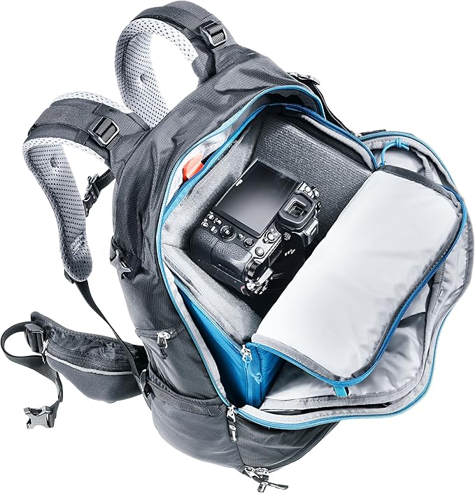 Deuter Camera Box One, SLR/DSLR Camera Compatible Carry Case, Interchangeable Padded Photography Storage Bag for Travel & Hiking - Bay