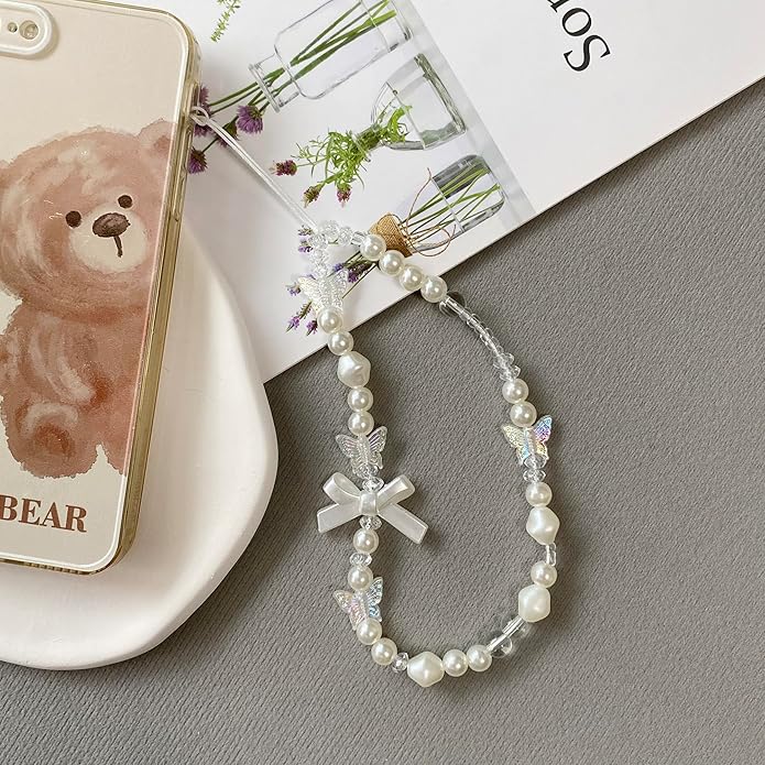Phone Charm Strap Cute Phone Lanyard Wrist Strap Bracelet Accessories for Digital Camera,Keychain,Bag