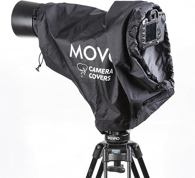 Movo CRC23 Storm Raincover Protector for DSLR Cameras, Lenses, Photographic Equipment (Medium Size: 23 x 14.5)