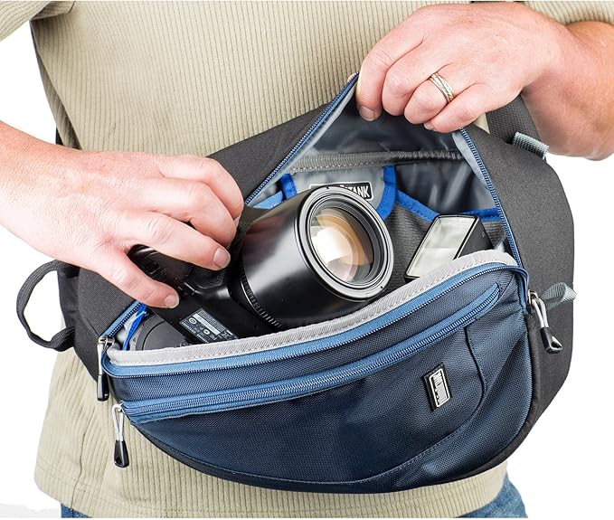 Think Tank TurnStyle 20 V2.0 Sling Camera Bag for DSLR and Mirrorless Camera - Blue Indigo
