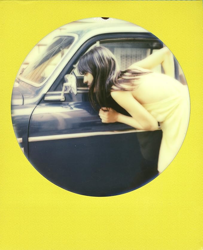 Impossible Polaroid 600 Square Black One Step Camera, Black (PRD541)