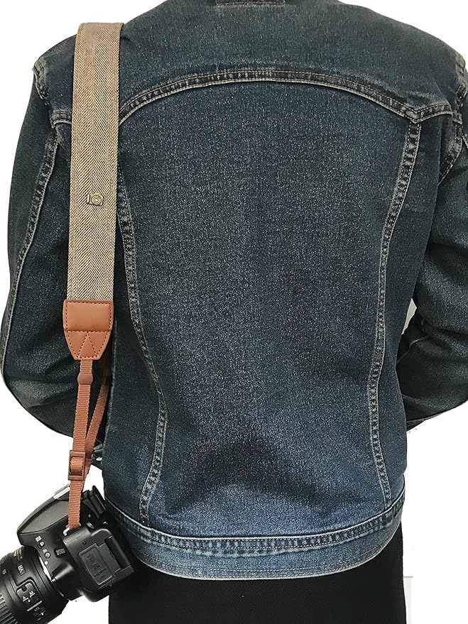 Alled Camera Strap Neck, Adjustable Vintage Soft Camera Straps Shoulder Belt for Women/Men,Camera Strap for Nikon/Canon/Sony/Olympus/Samsung/Pentax ETC DSLR/SLR