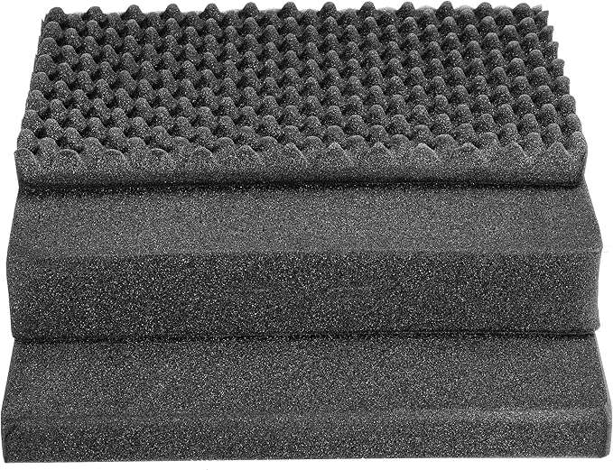 Eylar 18.5 inch Protective Gear, Camera, Tools, Equipment Hard Case Waterproof w/Foam Black