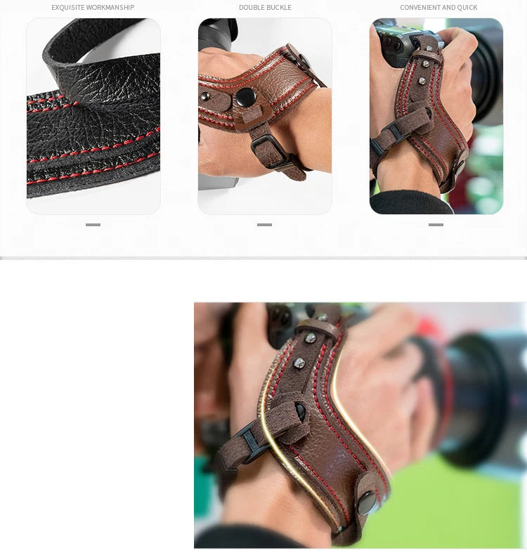 Camera Hand Strap Rapid Fire Secure Camera Grip Padded Camera Wrist Strap by for DSLR and Mirrorless Cameras Photographers