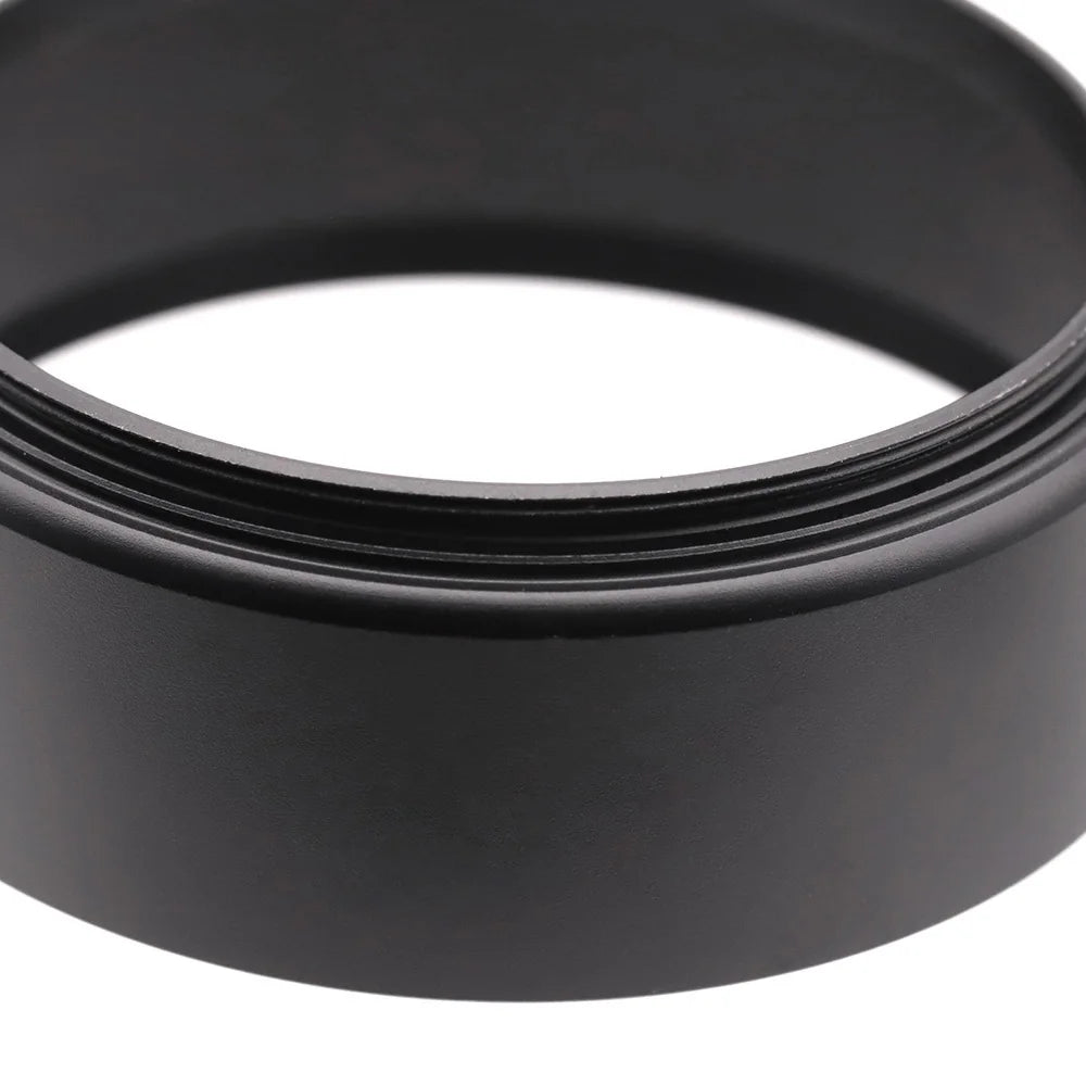 Generic Metal Standard Lens Hood Screw-in 35 46 49 52 55 58 62 67 mm Universal Black focal distance at least 50mm (Full Frame)