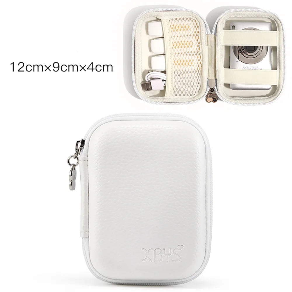 Camera Case for Digital Video Cameras Storage Holder Bag Shockproof Waterproof PU Leather Storage Bag Camera Accessories