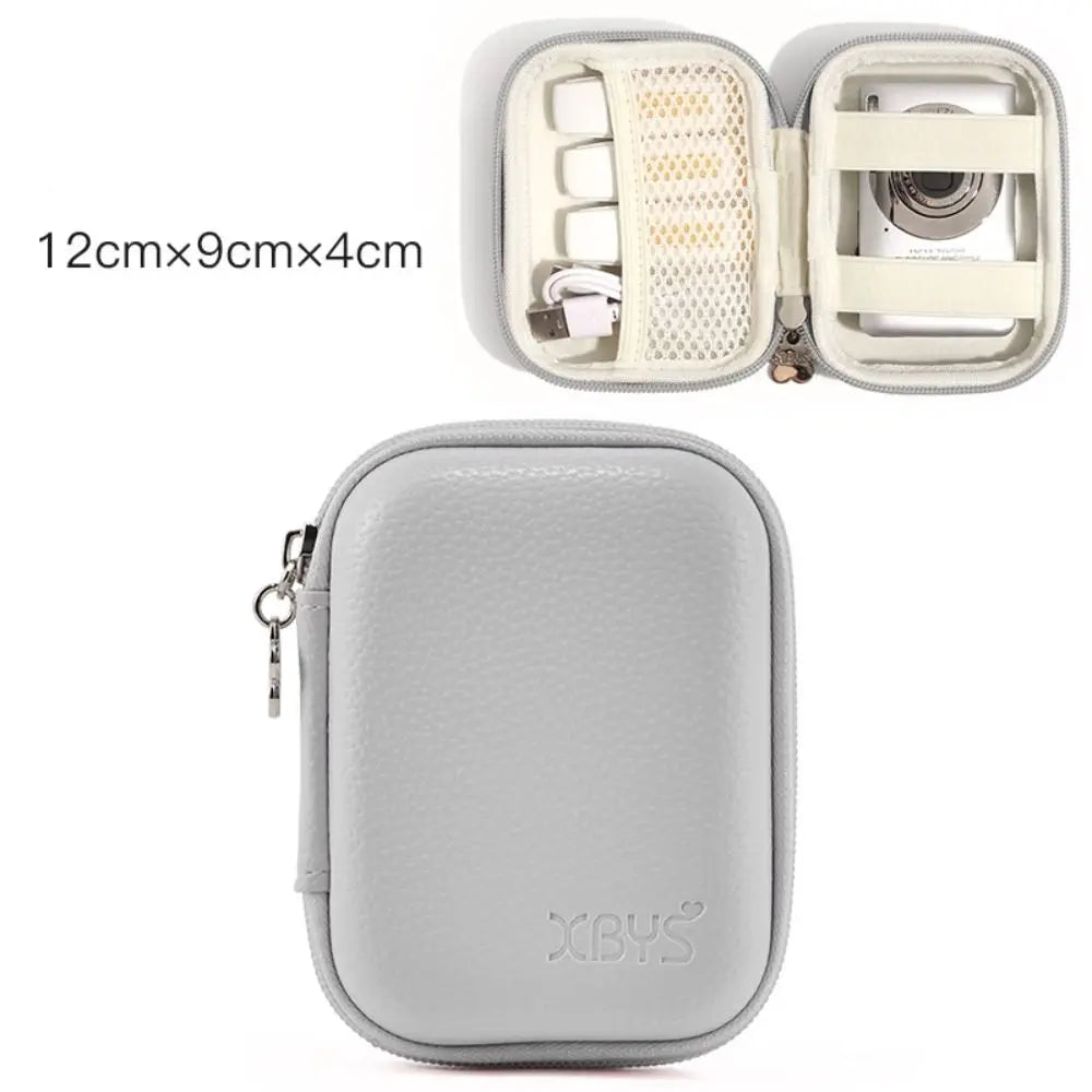 Camera Case for Digital Video Cameras Storage Holder Bag Shockproof Waterproof PU Leather Storage Bag Camera Accessories