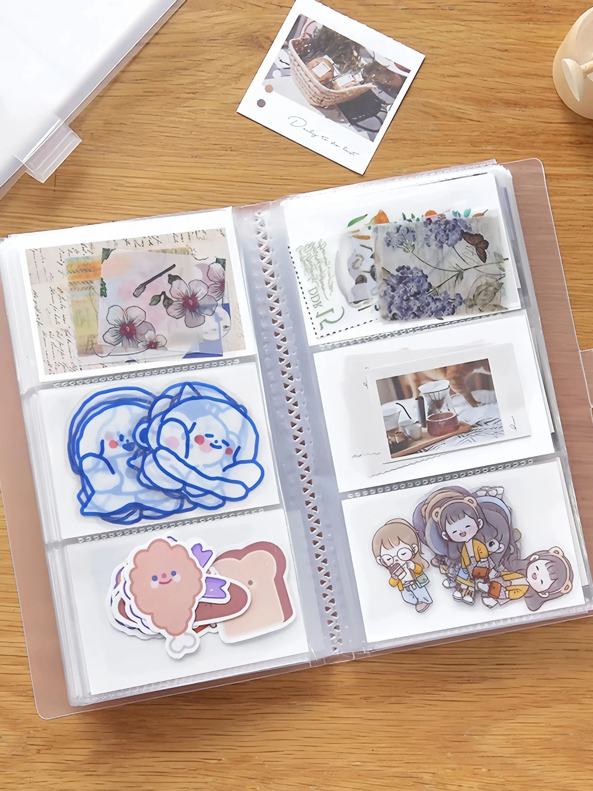 Polaroid Photo Album Contents 120/240 Slot | Polaroid Album Photo Book | Postcard Photo Storage | Card Album | COD