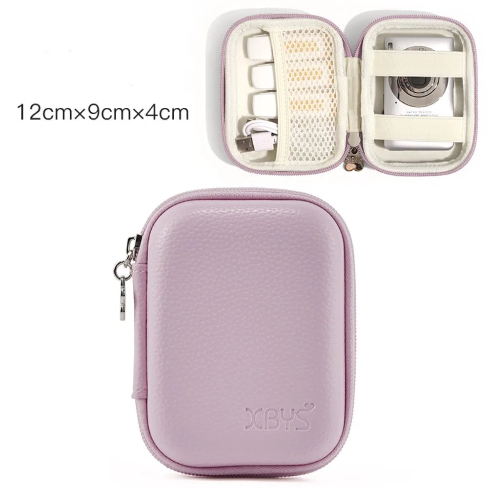 Camera Case for Digital Video Cameras Storage Holder Bag Shockproof Waterproof PU Leather Storage Bag Camera Accessories