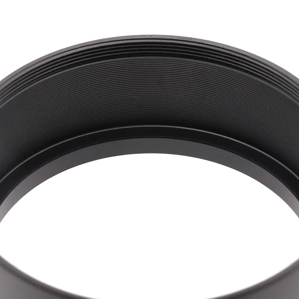 Generic Metal Standard Lens Hood Screw-in 35 46 49 52 55 58 62 67 mm Universal Black focal distance at least 50mm (Full Frame)