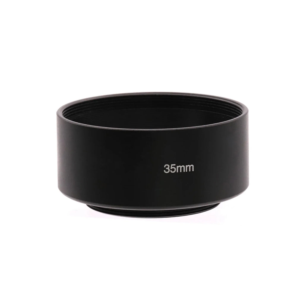 Generic Metal Standard Lens Hood Screw-in 35 46 49 52 55 58 62 67 mm Universal Black focal distance at least 50mm (Full Frame)
