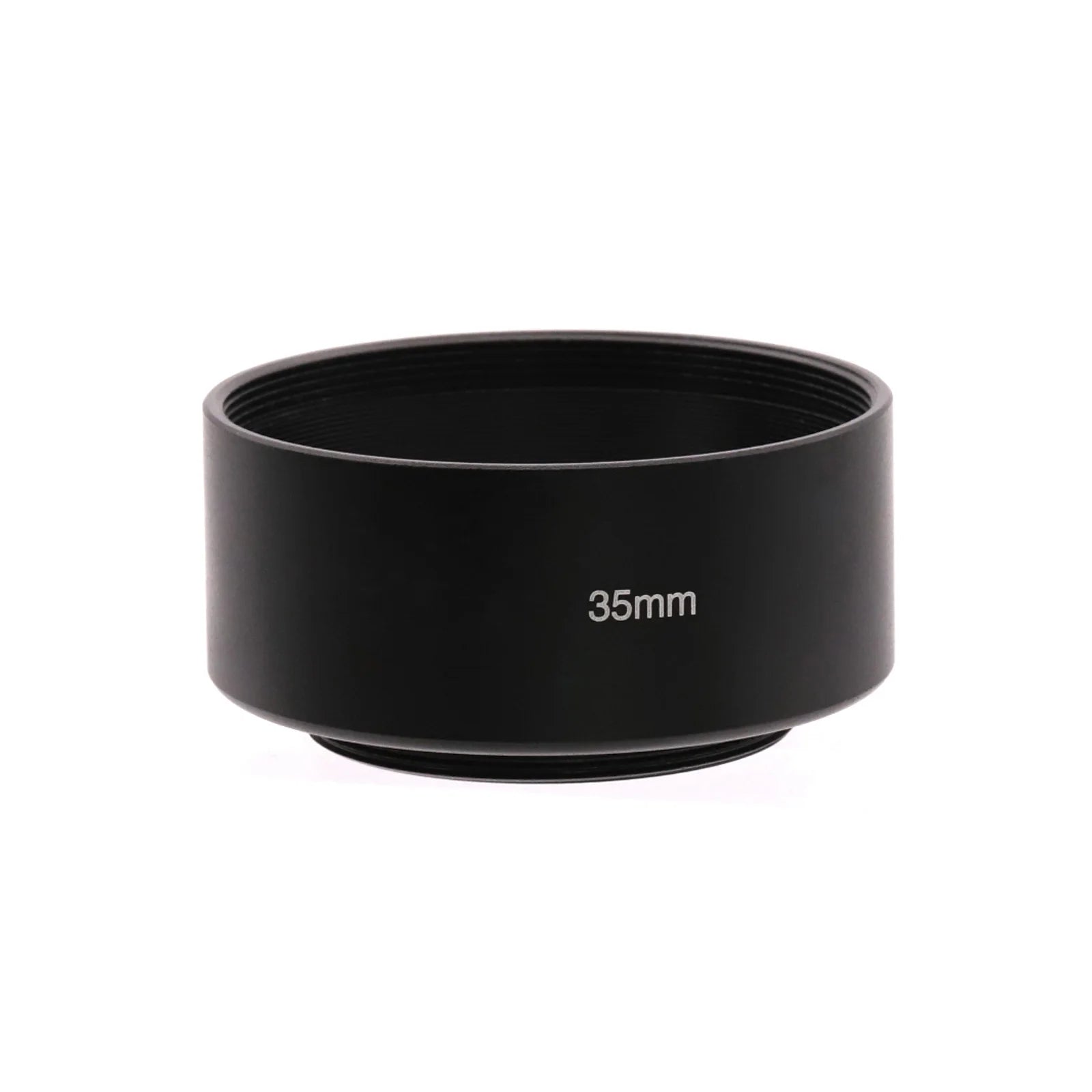 Generic Metal Standard Lens Hood Screw-in 35 46 49 52 55 58 62 67 mm Universal Black focal distance at least 50mm (Full Frame)